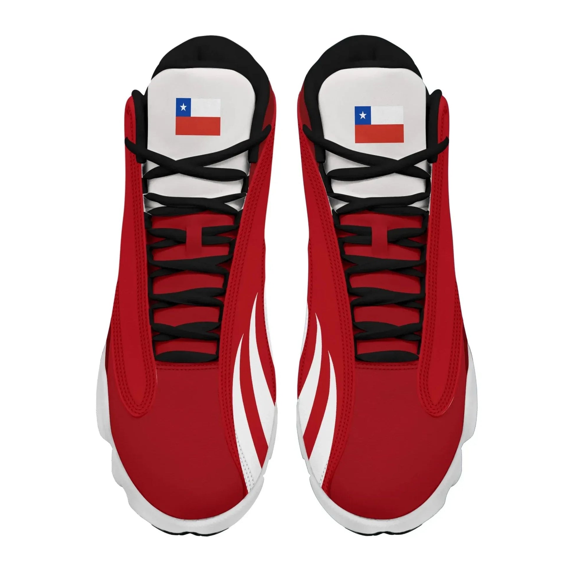 Chile Flag High Top Sneakers Shoes (Women's/Men's) RLT7