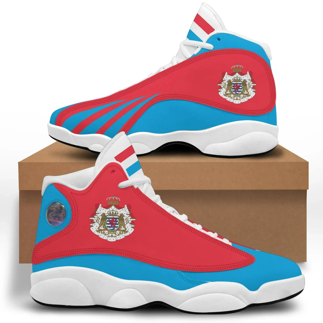 Luxembourg High Top Sneakers Shoes Women's/Men's RLT6