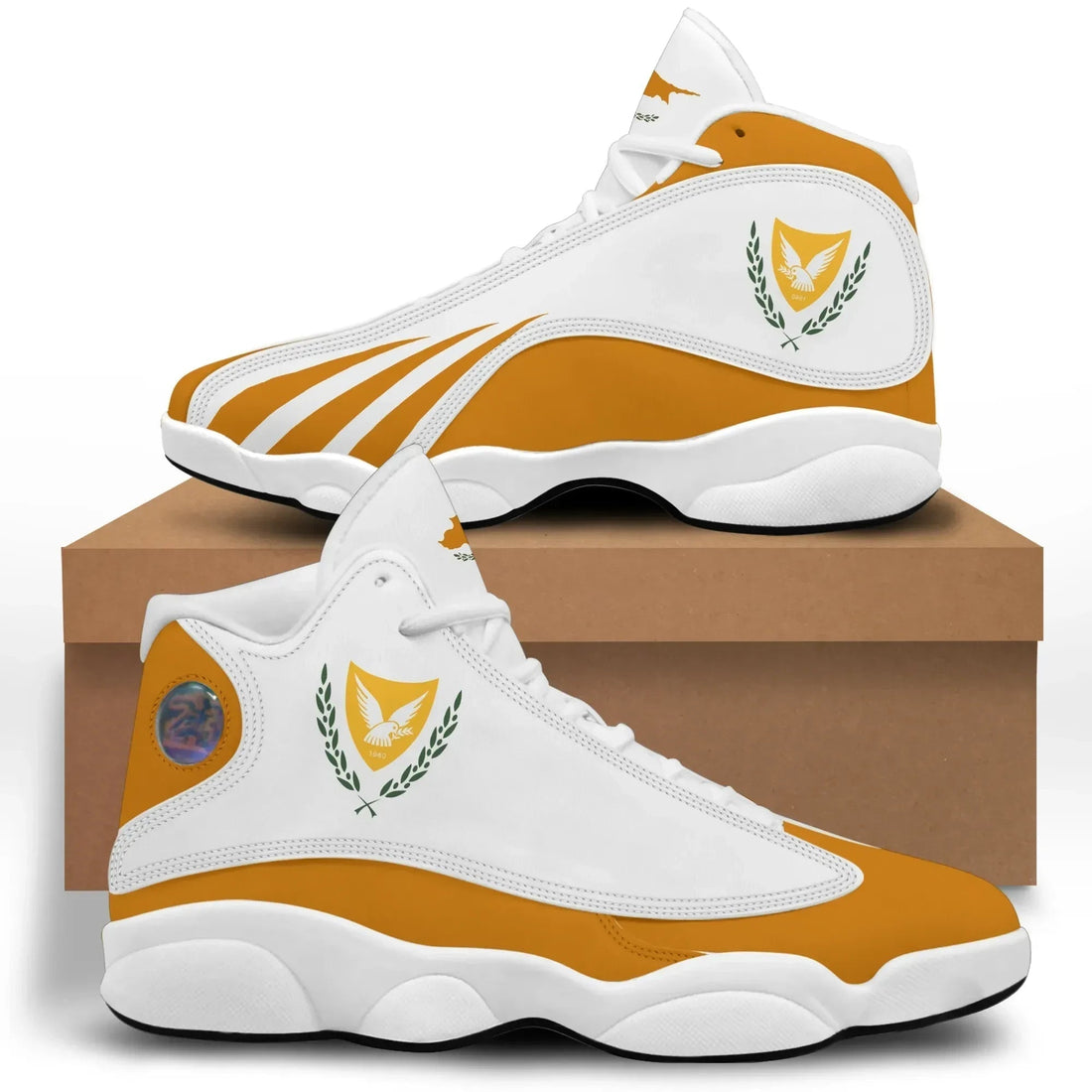 Cyprus High Top Sneakers Shoes (Women's/Men's) RLT13