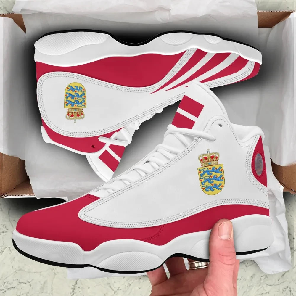 Denmark High Top Sneakers Shoes (Women's/Men's) RLT13