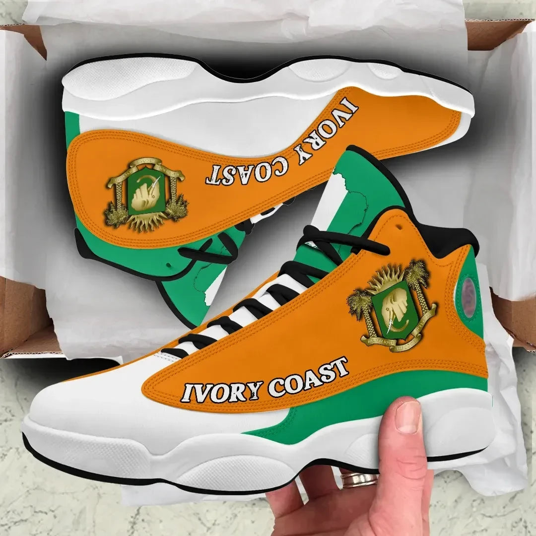 Ivory Coast High Top Sneakers Shoes RLT7