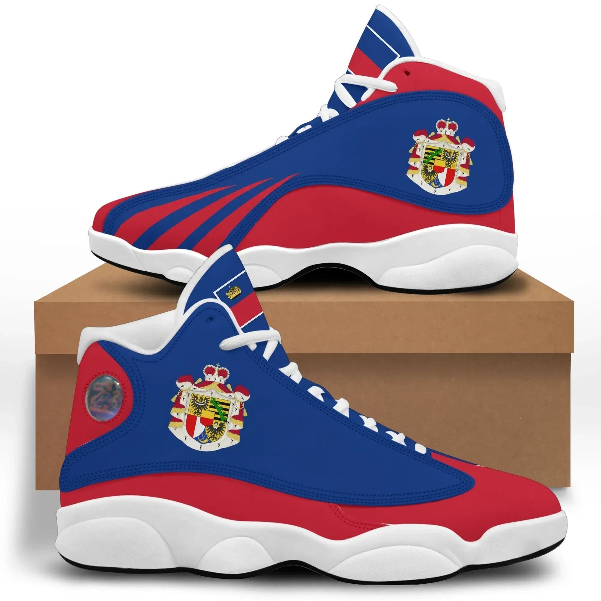 Liechtenstein High Top Sneakers Shoes Women's/Men's RLT6
