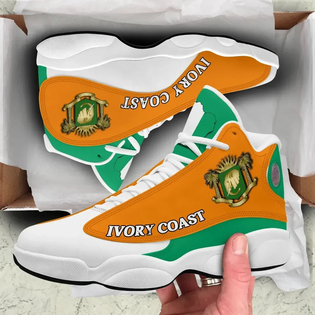 Ivory Coast High Top Sneakers Shoes RLT7