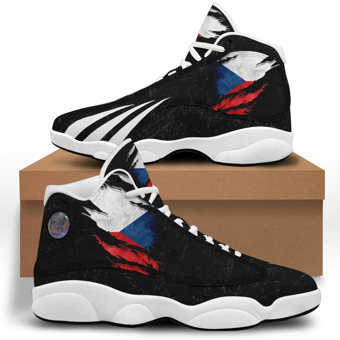 Czech Republic In Me High Top Sneakers Shoes - Special Grunge Style RLT13