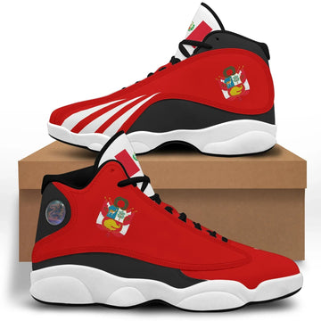 Peru Flag High Top Sneakers Shoes Women's/Men's RLT7