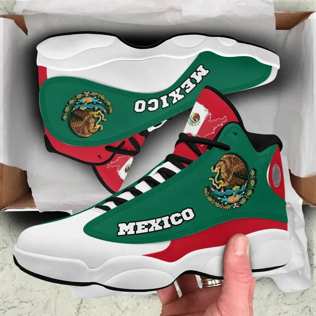 Mexico High Top Sneakers Shoes RLT13