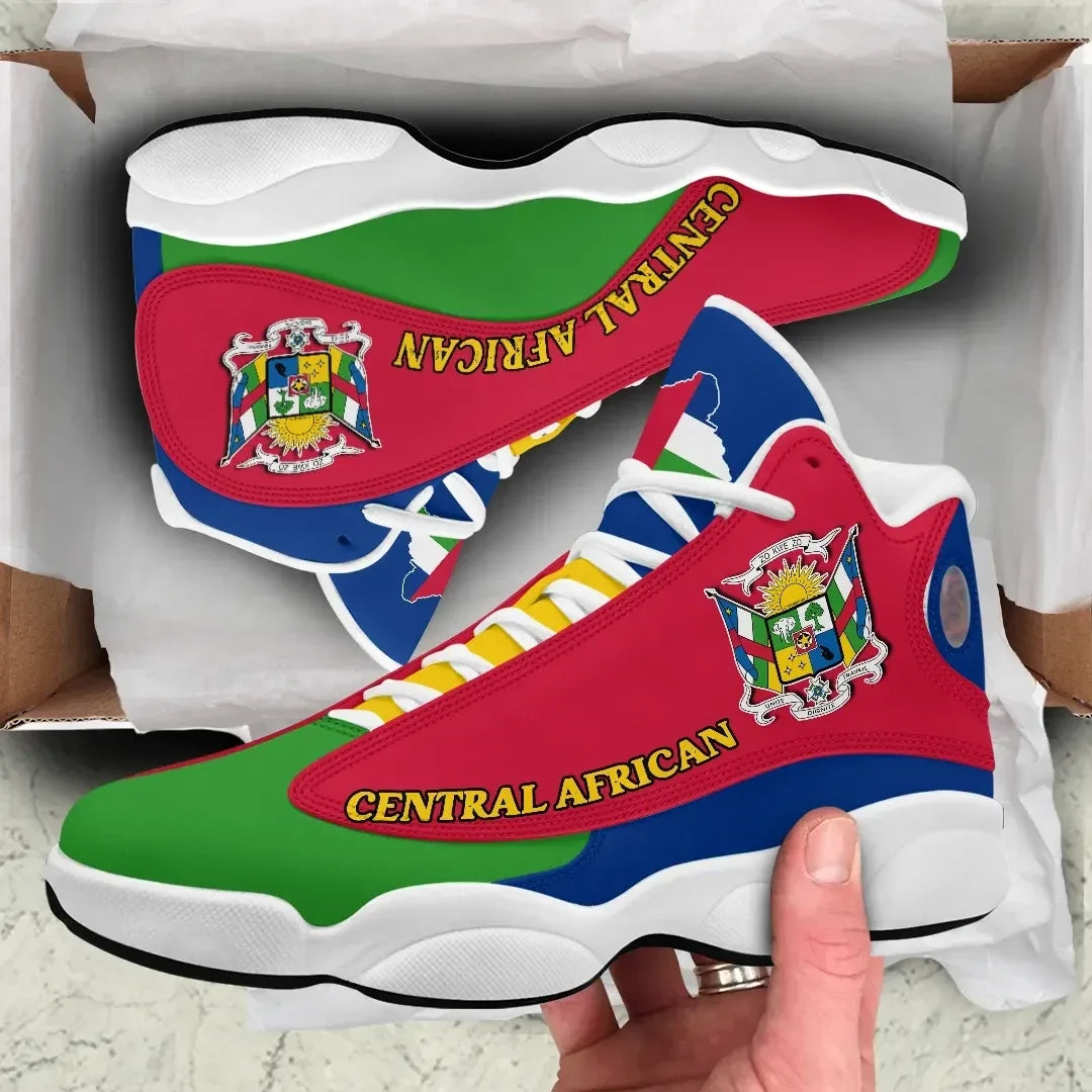Central African High Top Sneakers Shoes RLT7