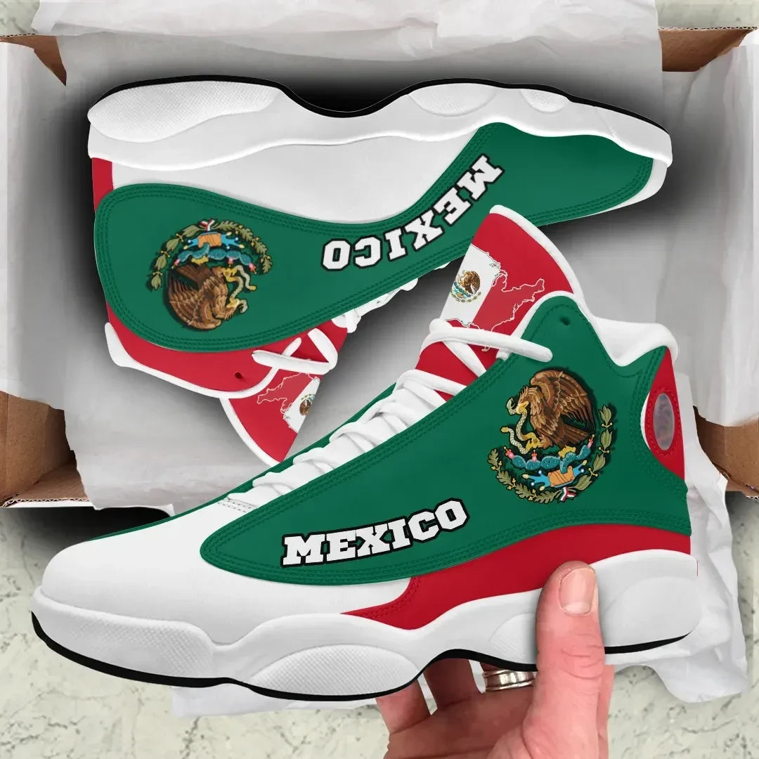 Mexico High Top Sneakers Shoes RLT13