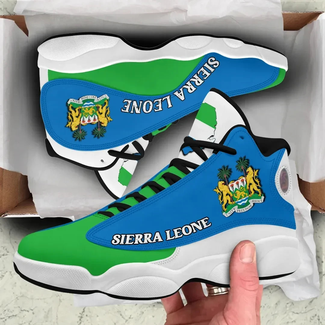 Sierra Leone High Top Sneakers Shoes RLT7