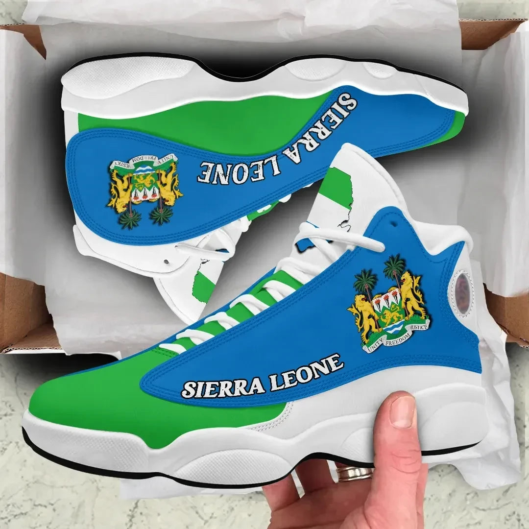 Sierra Leone High Top Sneakers Shoes RLT7