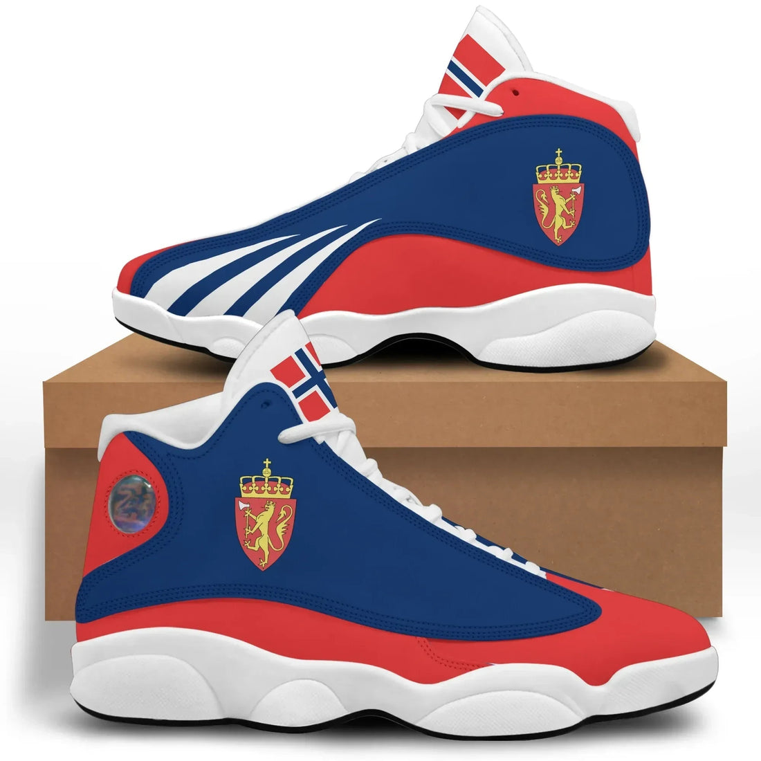 Norway High Top Sneakers Shoes Women's/Men's RLT7