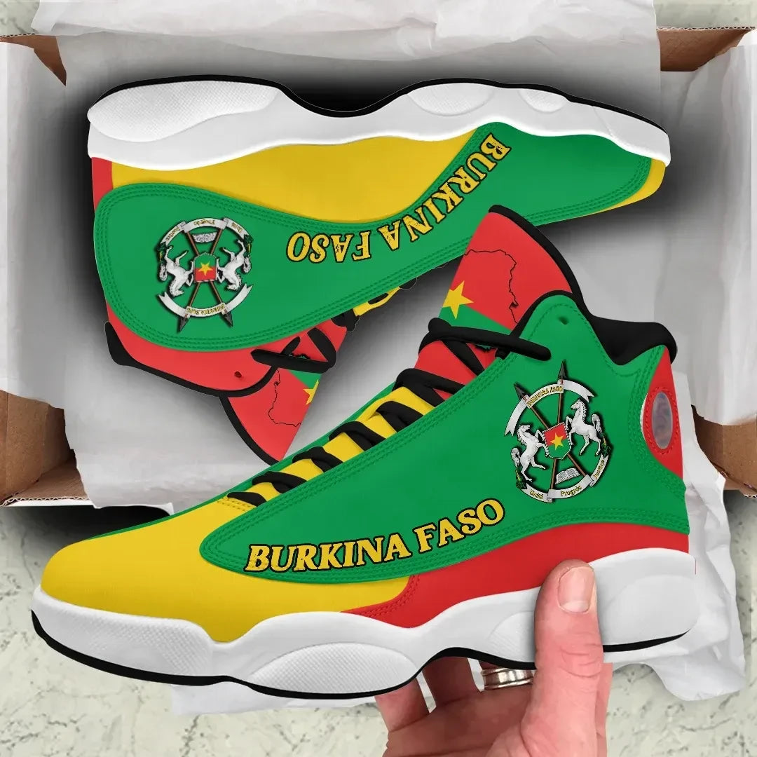 Burkina Faso High Top Sneakers Shoes RLT7