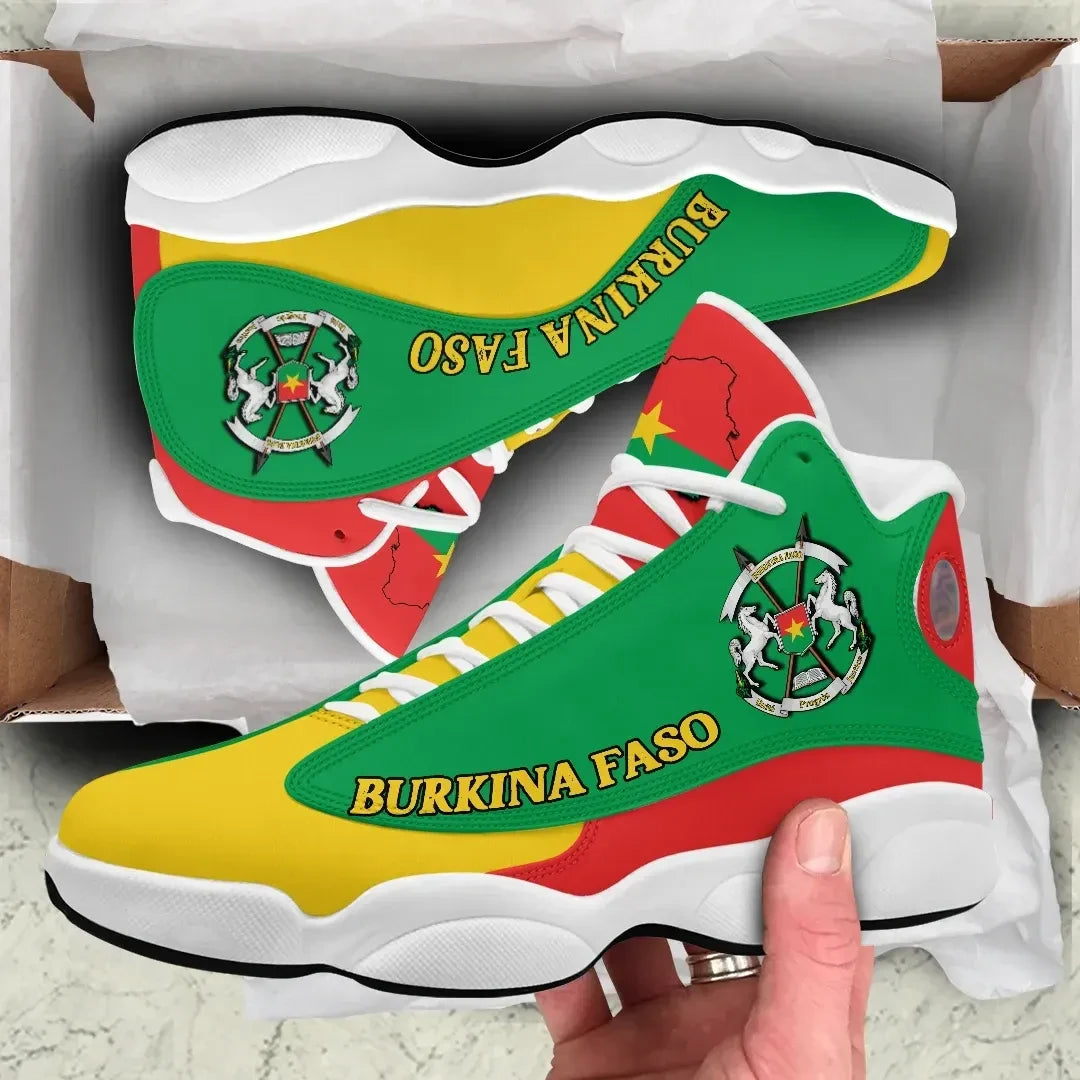 Burkina Faso High Top Sneakers Shoes RLT7