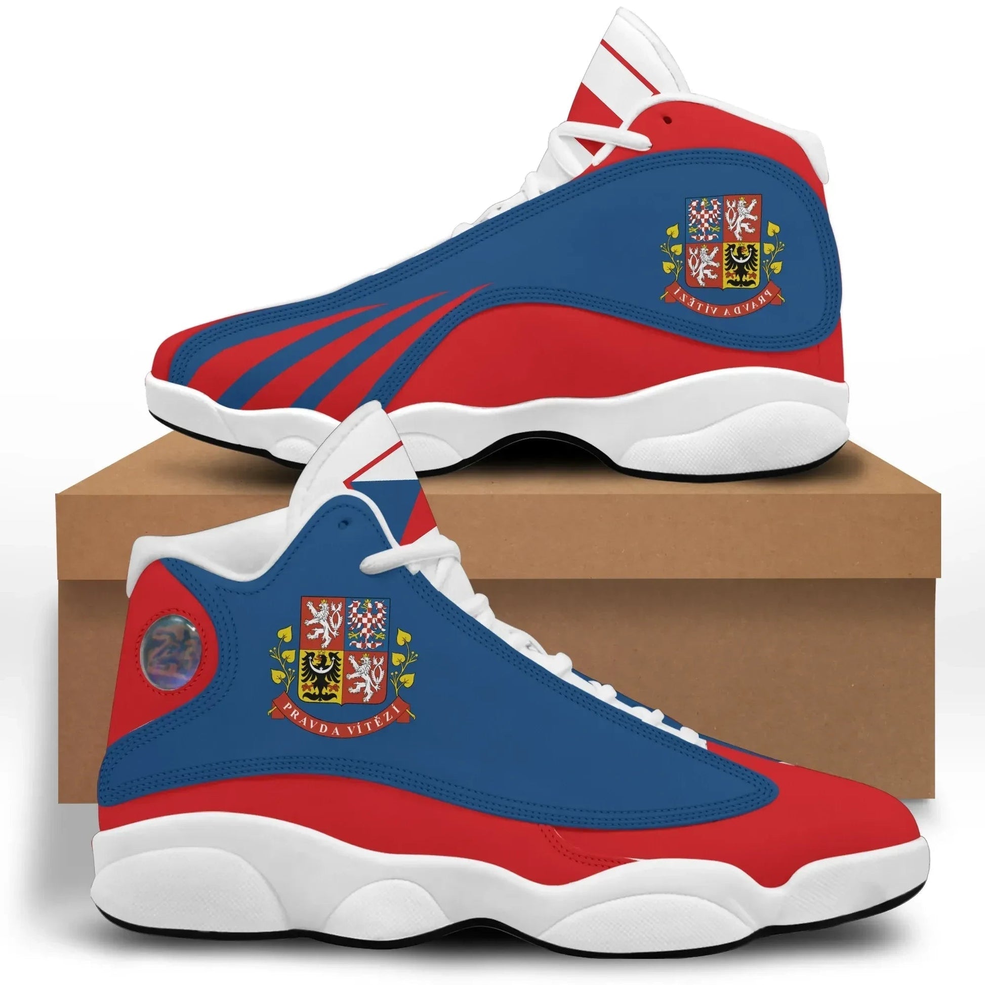 Czech Republic High Top Sneakers Shoes (Women's/Men's) RLT13