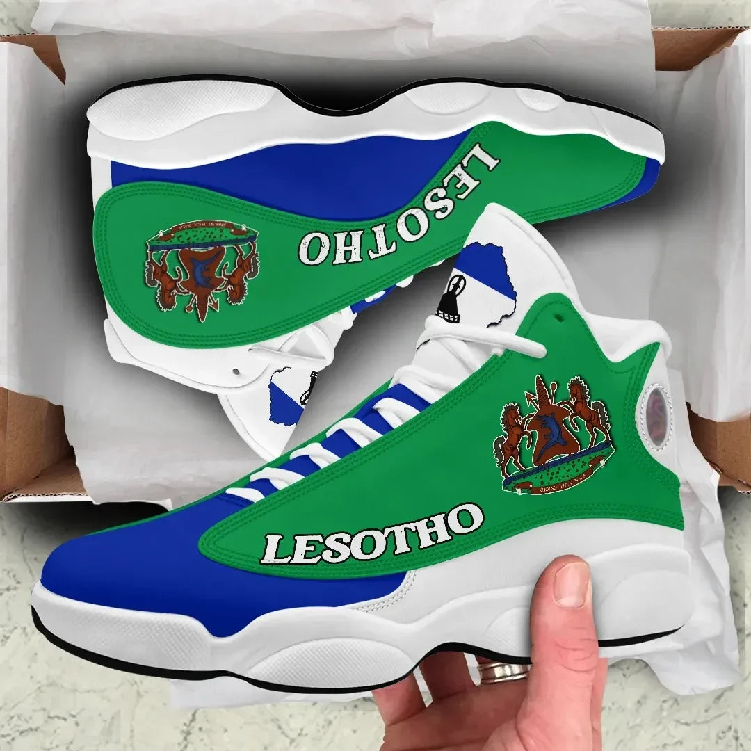 Lesotho High Top Sneakers Shoes RLT6