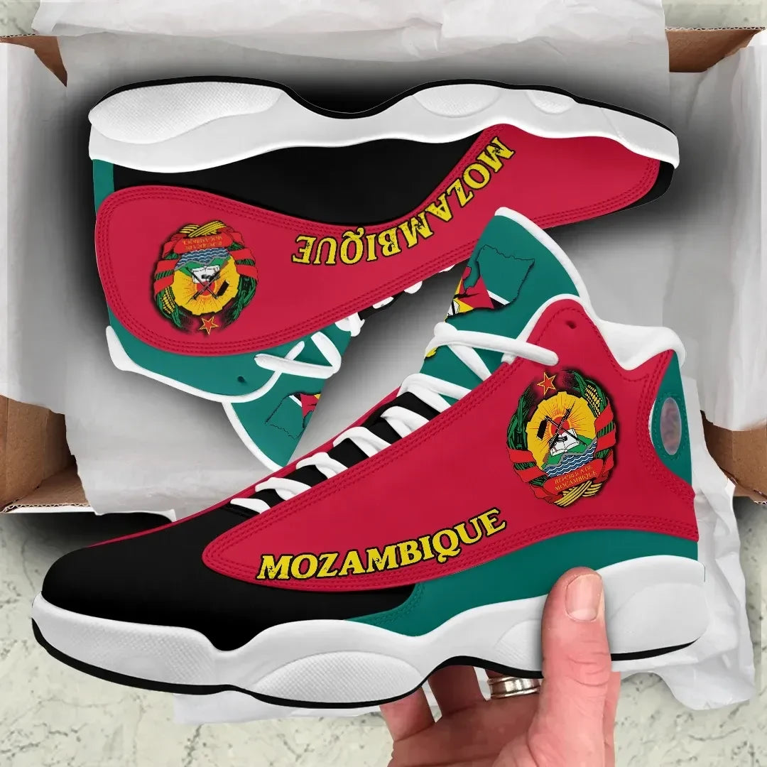 Mozambique High Top Sneakers Shoes RLT7