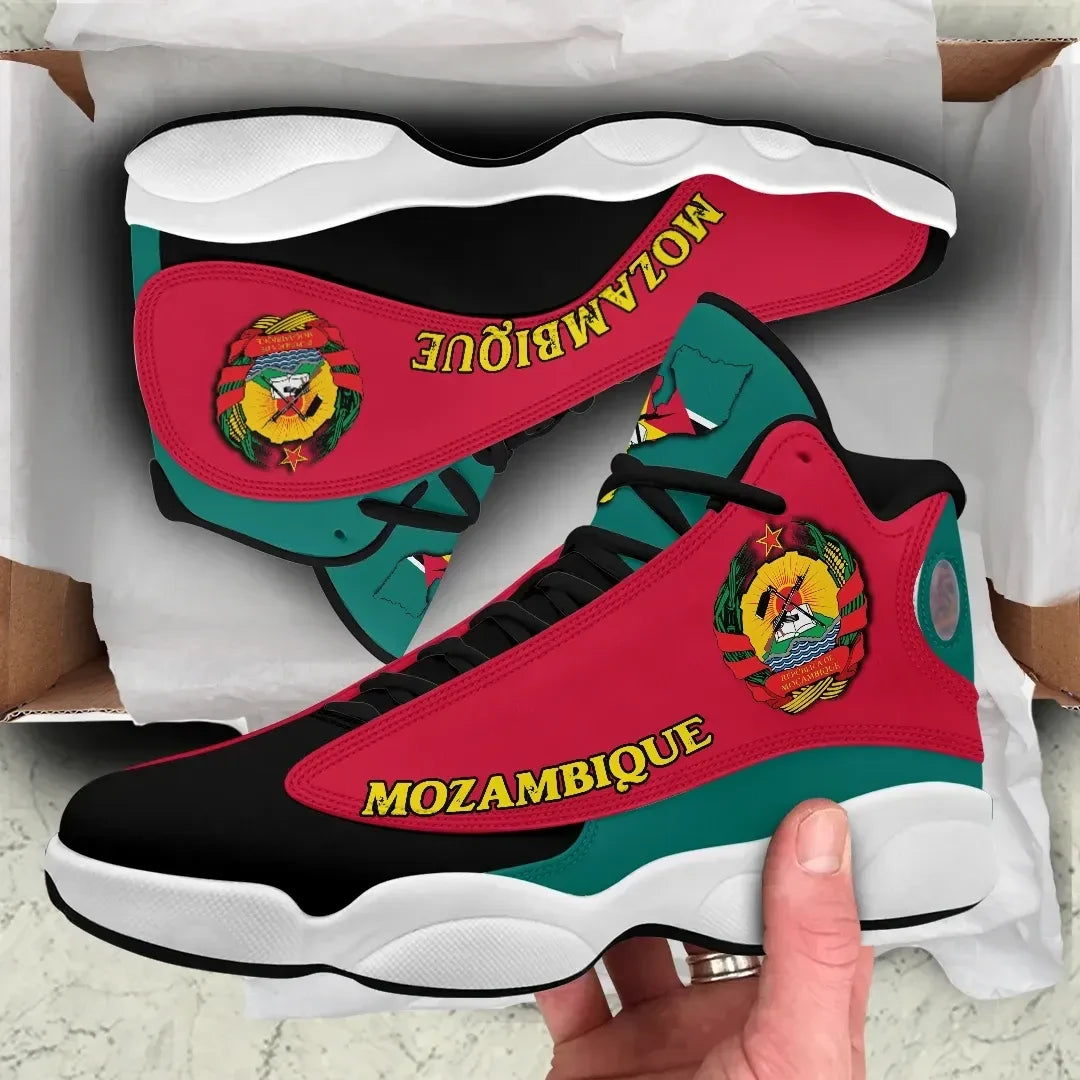 Mozambique High Top Sneakers Shoes RLT7