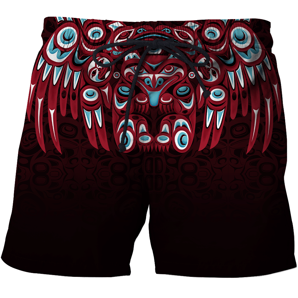 Native American Bear Northwest Pacific Native American Customized Men Shorts