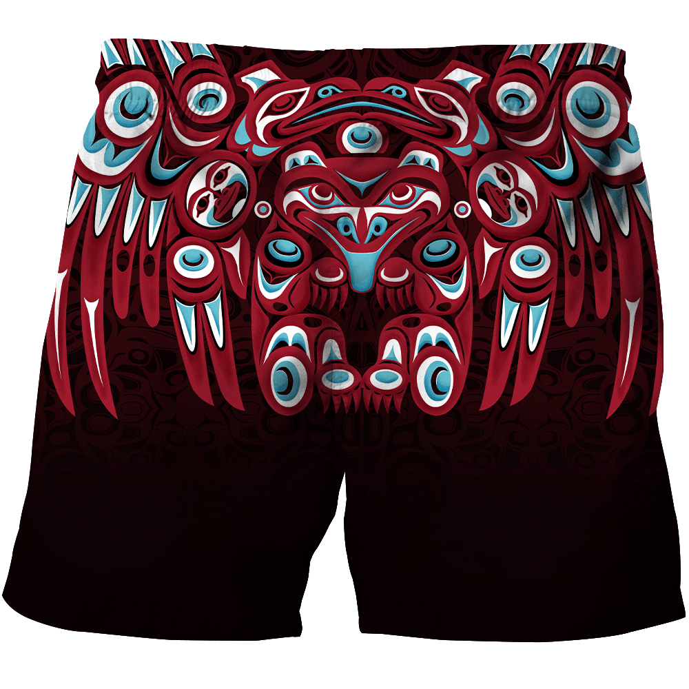 Native American Bear Northwest Pacific Native American Customized Men Shorts