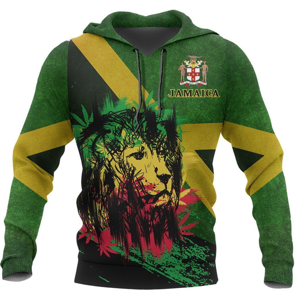 Jamaica Hoodie Jamaican Lion Special