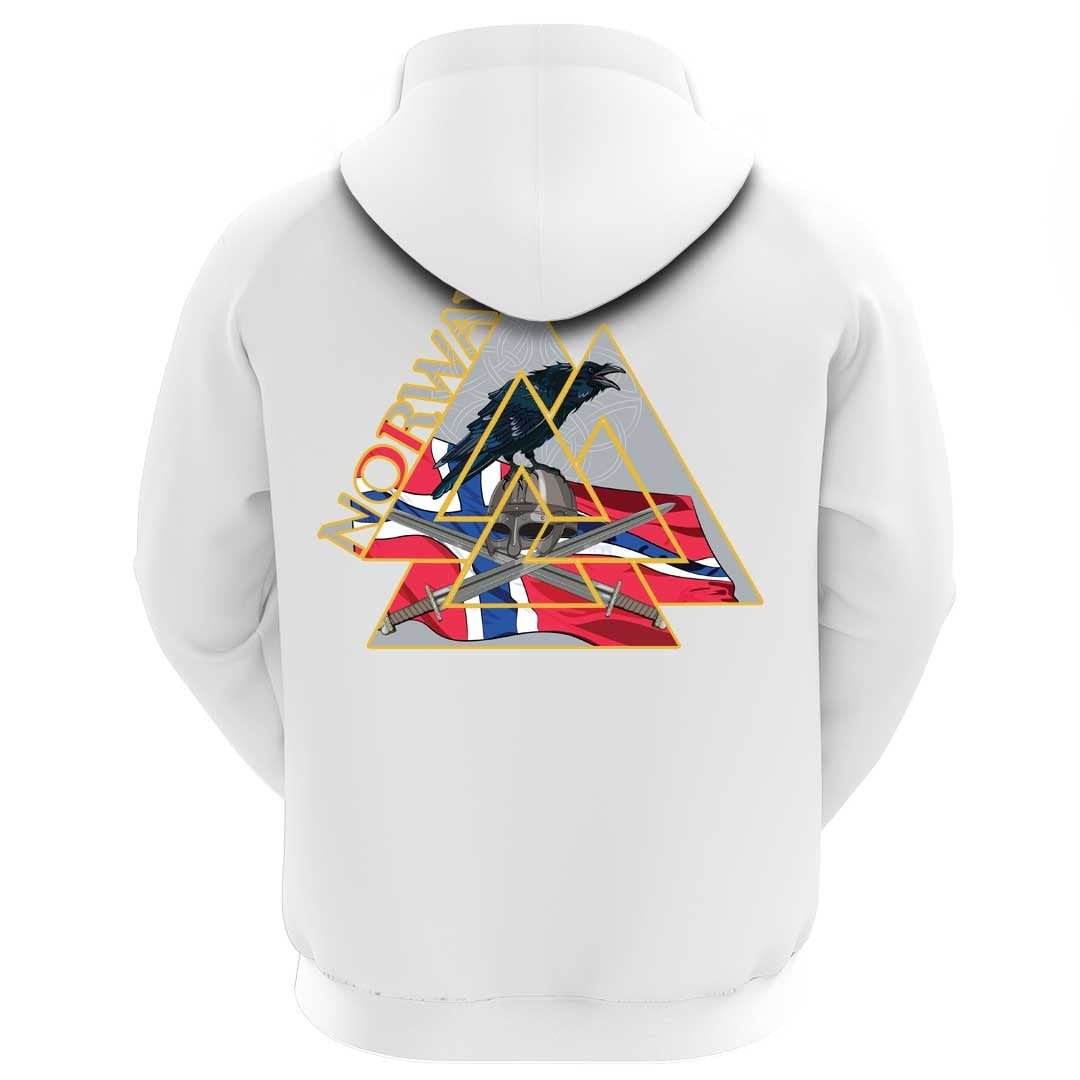 Viking Norway Valknut Hoodie RLT7
