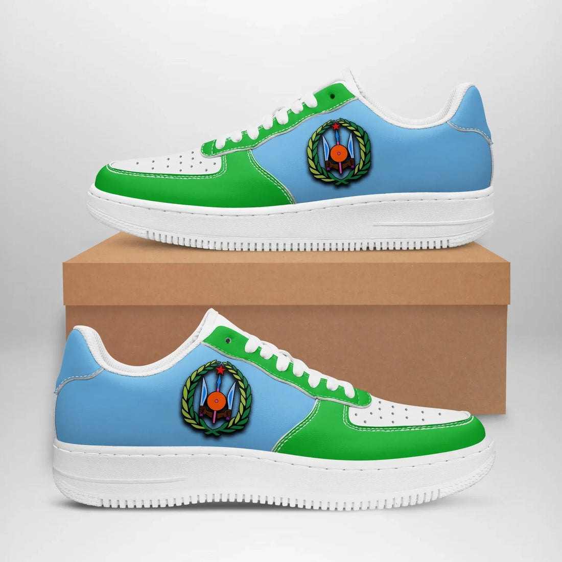 Djibouti Sneakers - Like Air Force 1 (Women/Men) RLT12