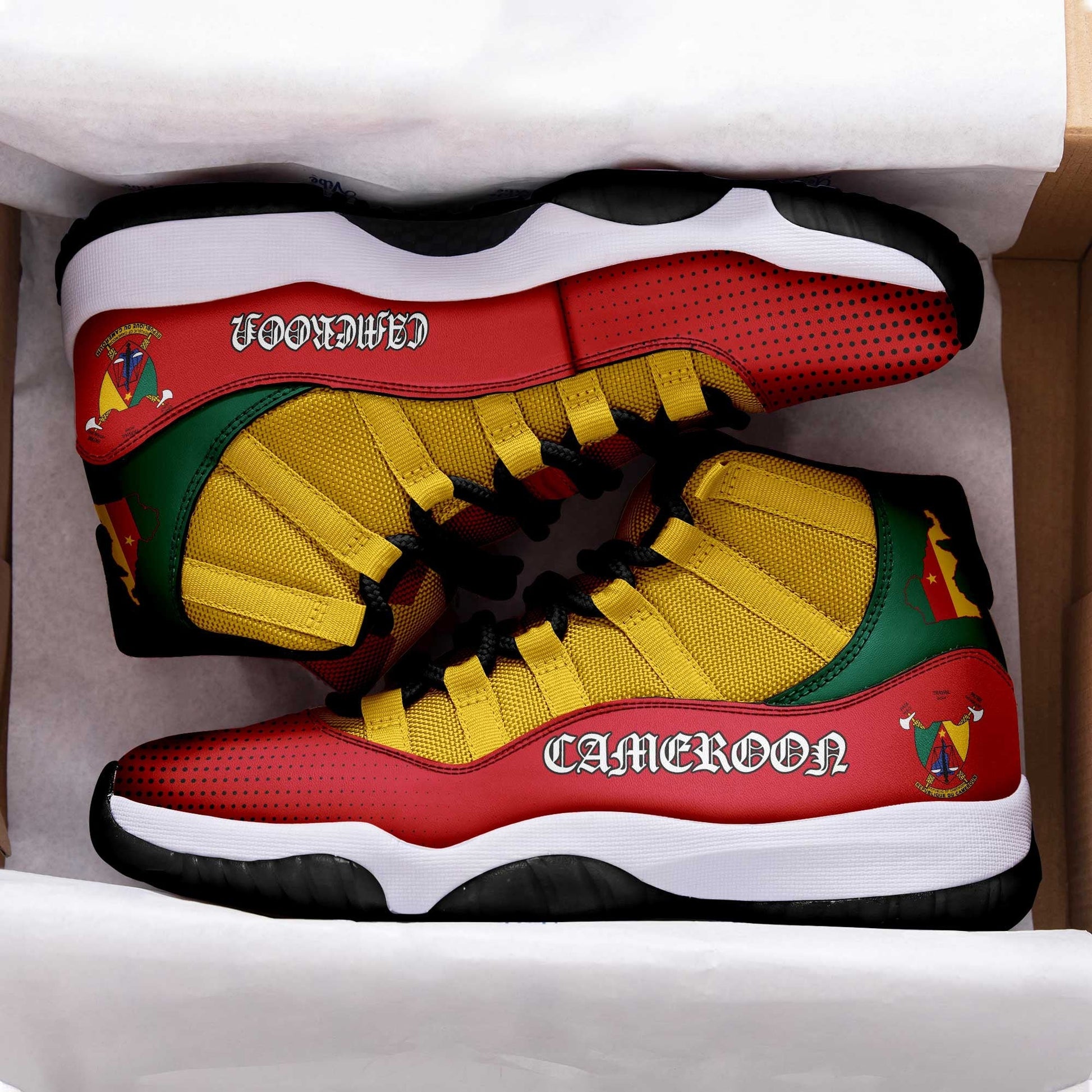 Wonder Print Shop Shoes - Cameroon Sneakers1 RLT7