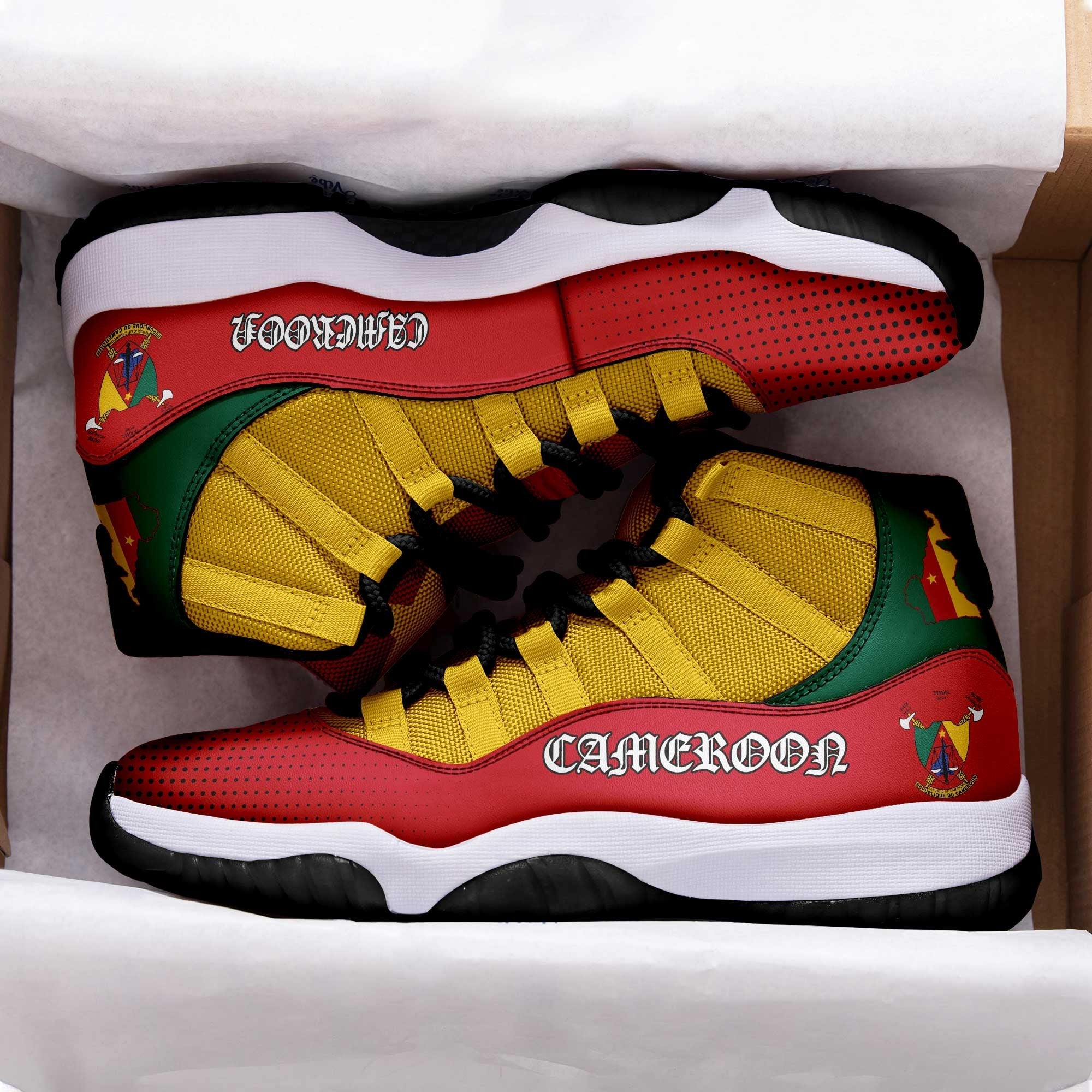Wonder Print Shop Shoes - Cameroon Sneakers1 RLT7