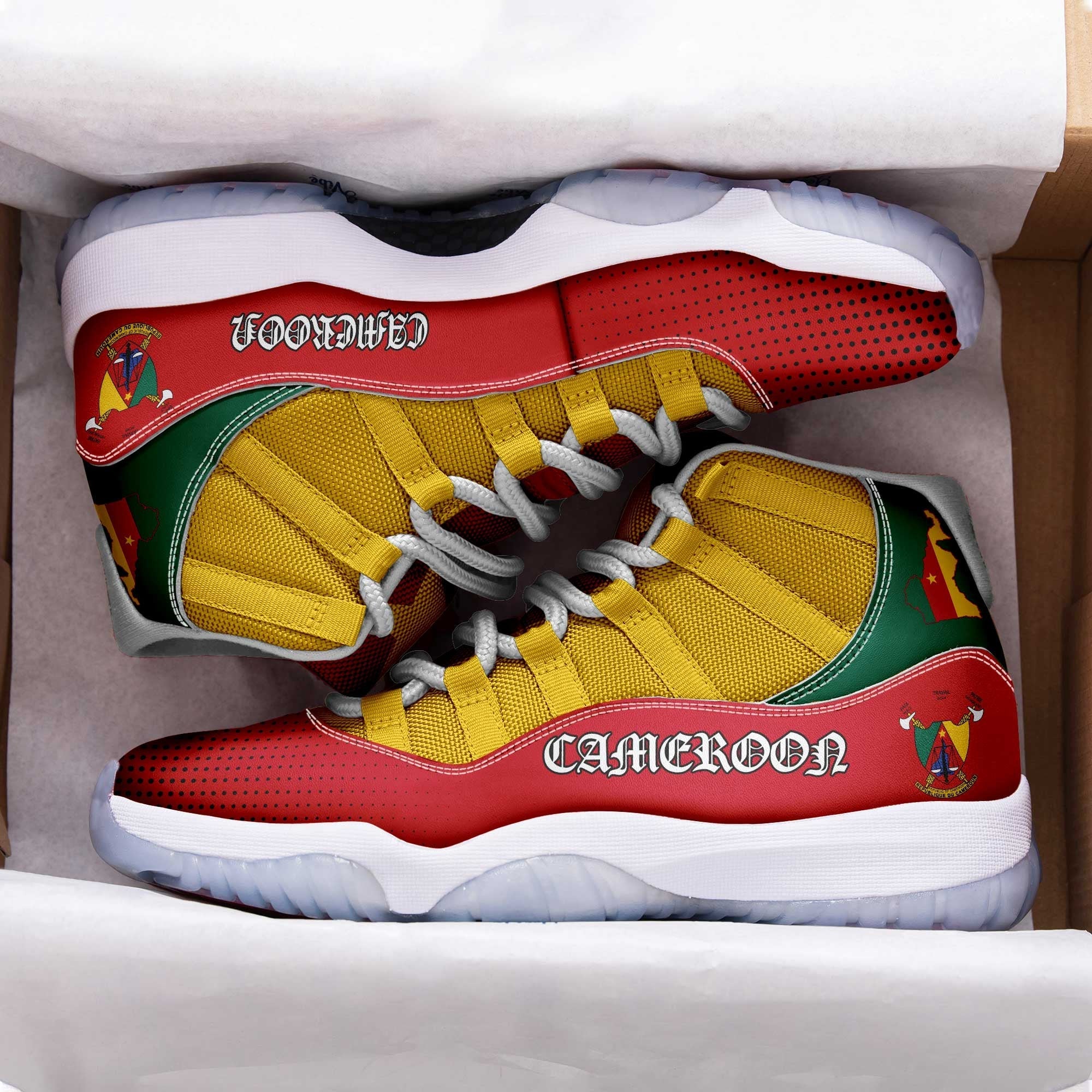 Wonder Print Shop Shoes - Cameroon Sneakers1 RLT7