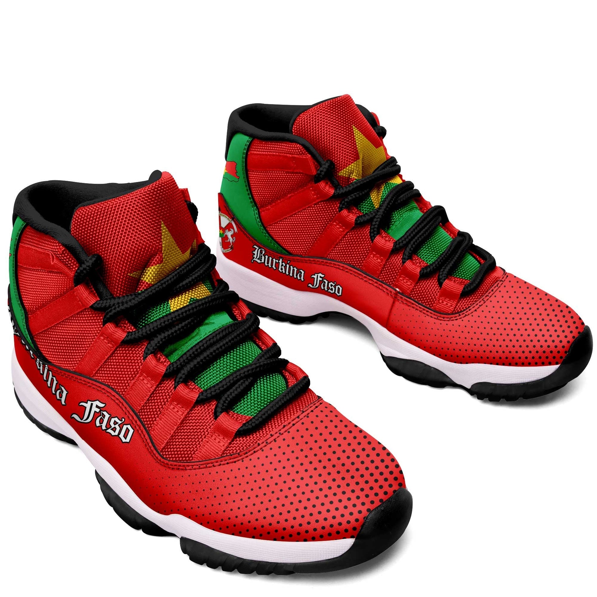 Wonder Print Shop Shoes - Burkina - Faso Sneakers1 RLT7