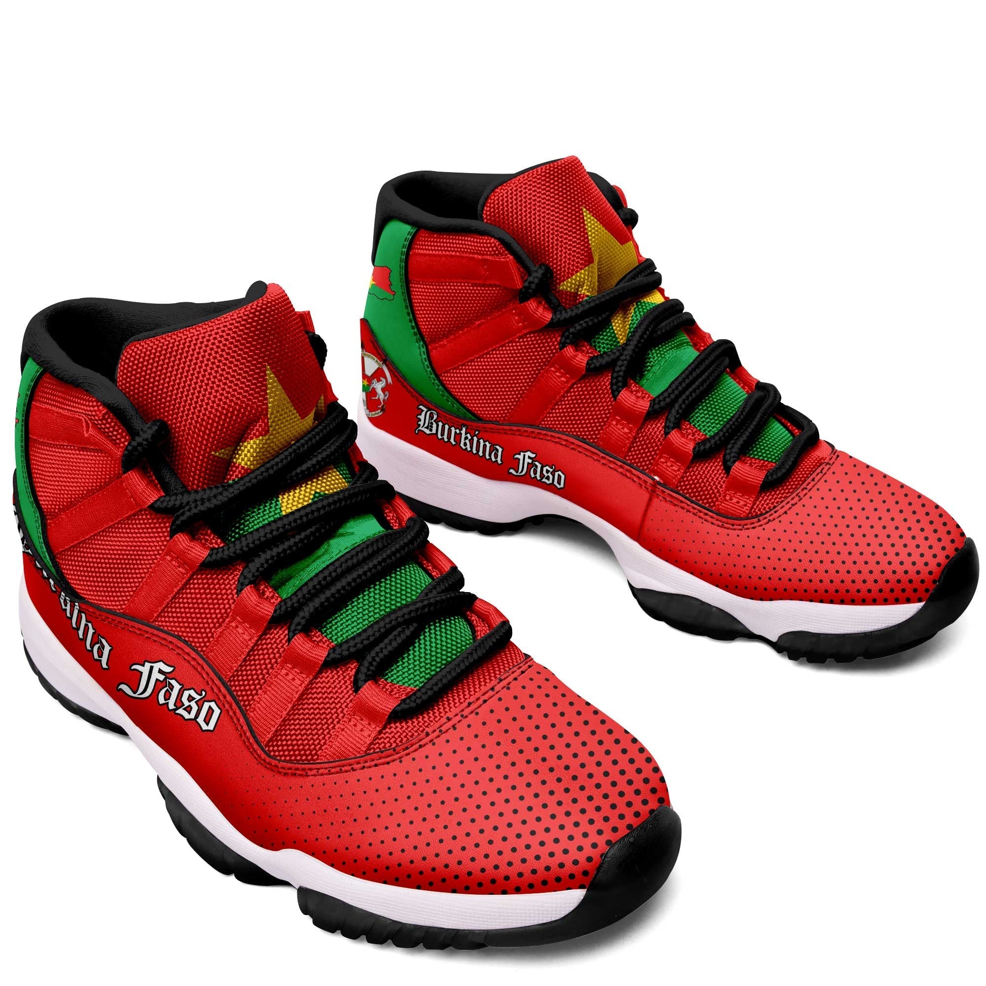 Wonder Print Shop Shoes - Burkina - Faso Sneakers1 RLT7