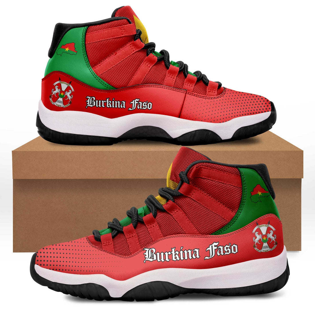 Wonder Print Shop Shoes - Burkina - Faso Sneakers1 RLT7