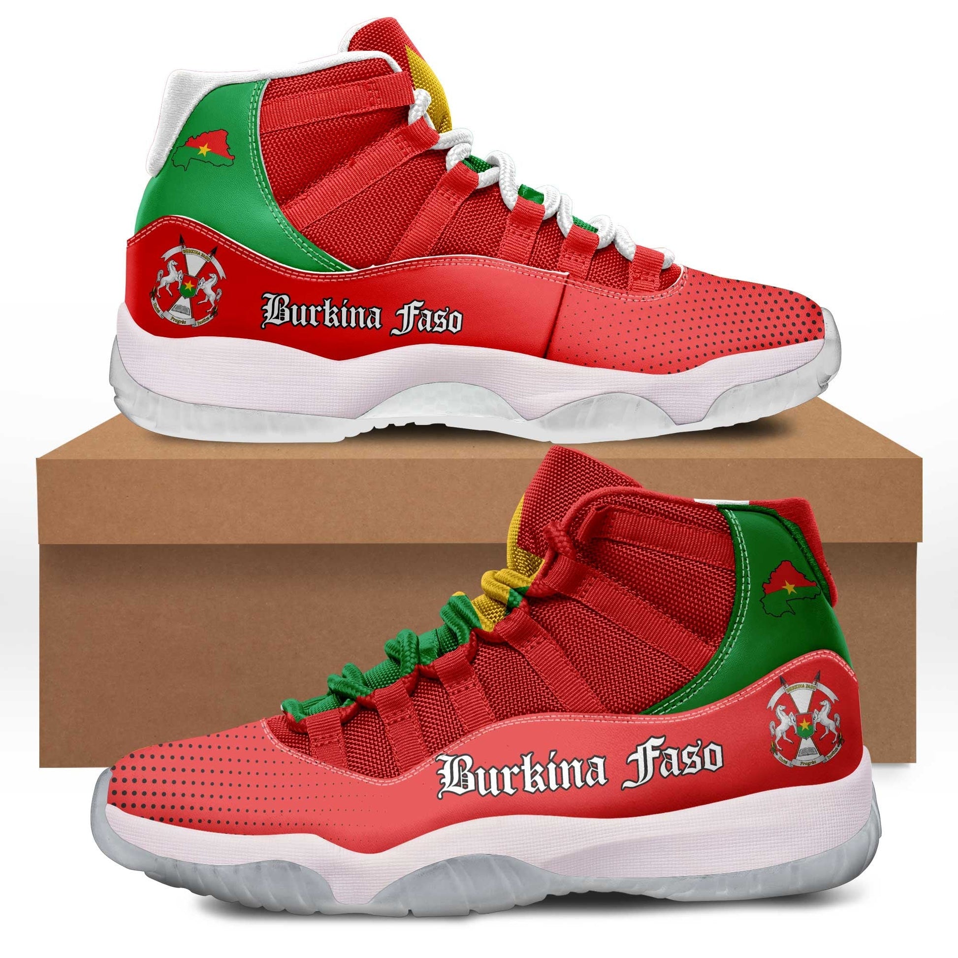 Wonder Print Shop Shoes - Burkina - Faso Sneakers1 RLT7
