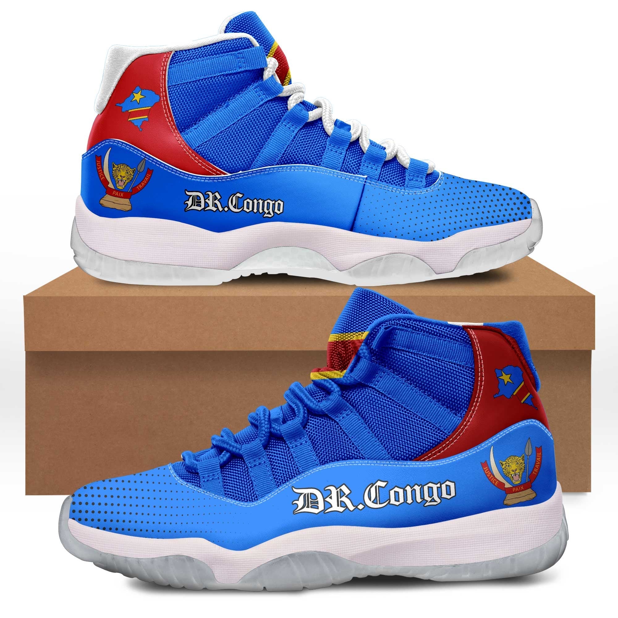Wonder Print Shop Shoes - DR - Congo Sneakers RLT13