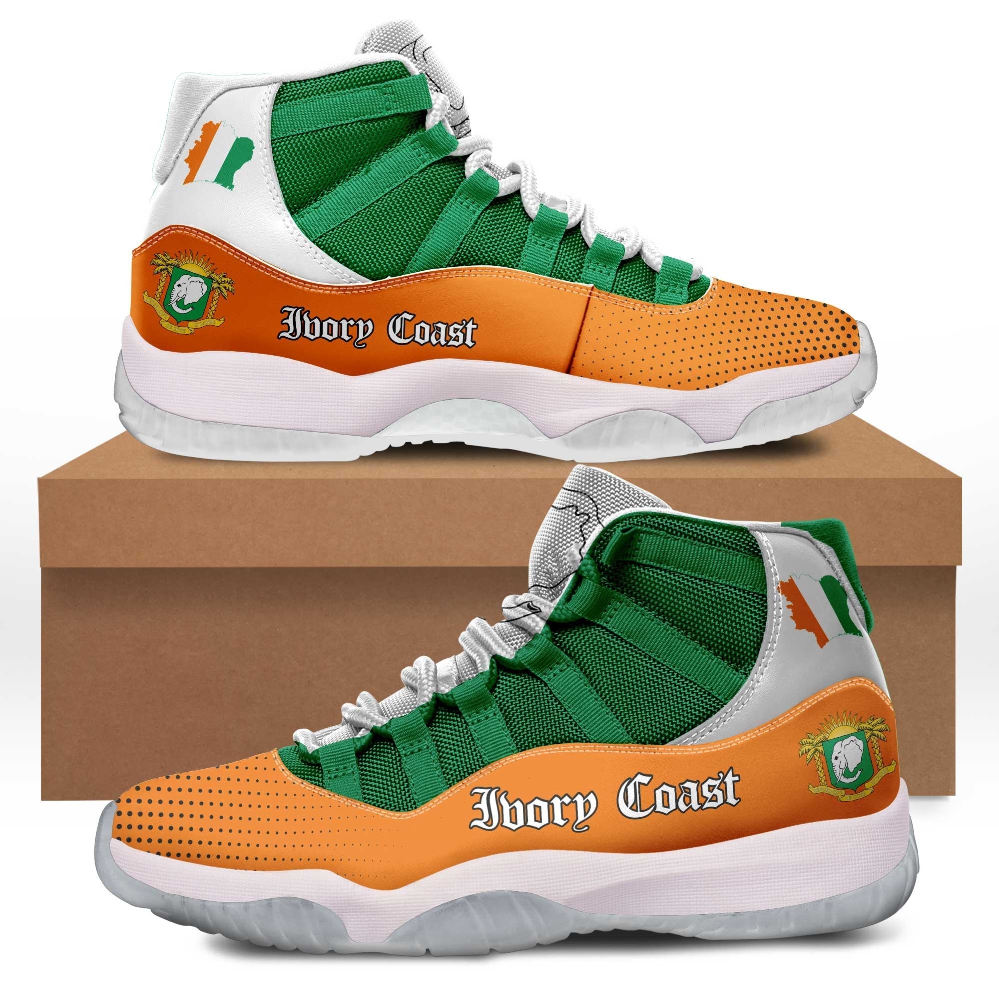 Wonder Print Shop Shoes - Ivory - Coast Sneakers1 RLT7