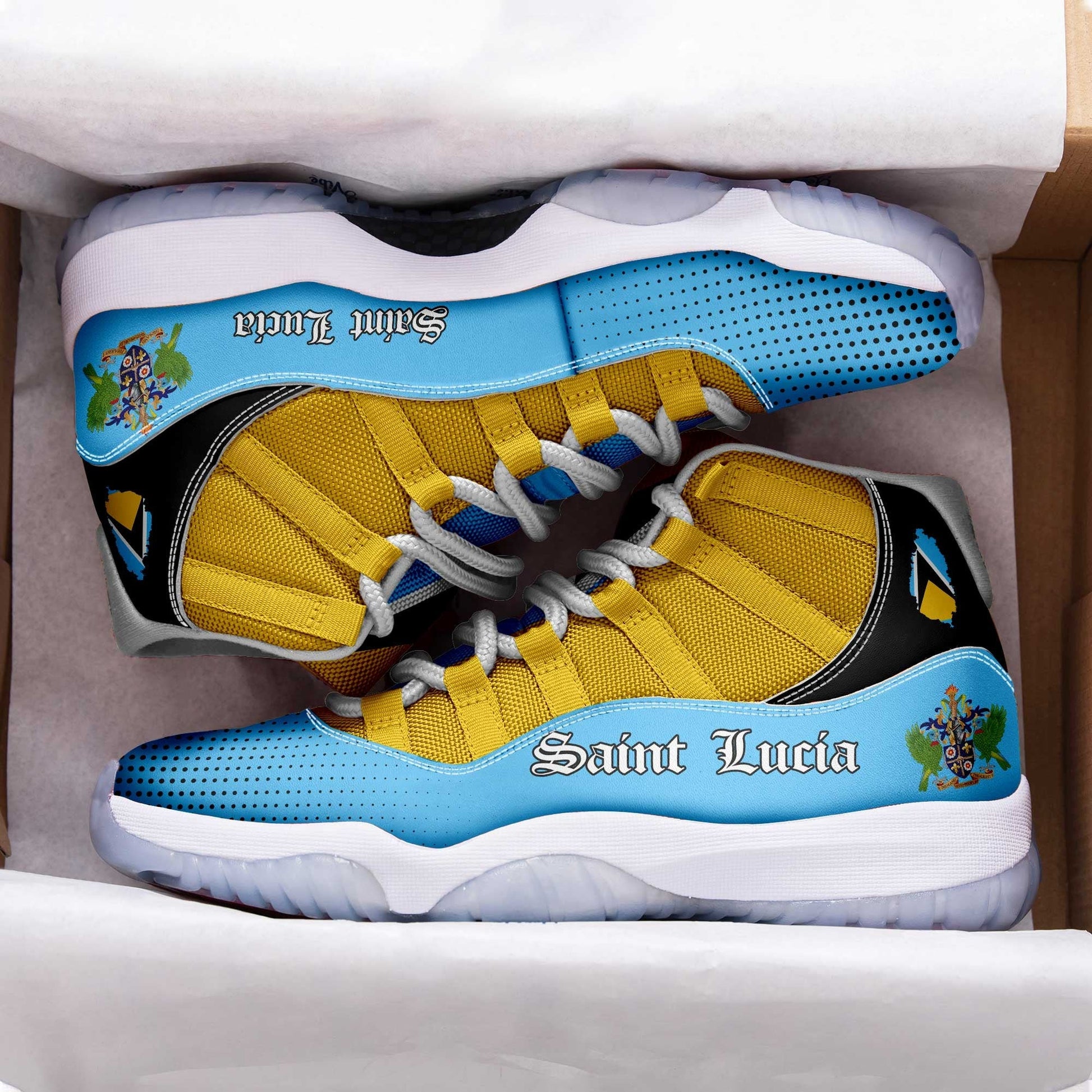 Wonder Print Shop Footwear - Saint Lucia Sneakers RLT6