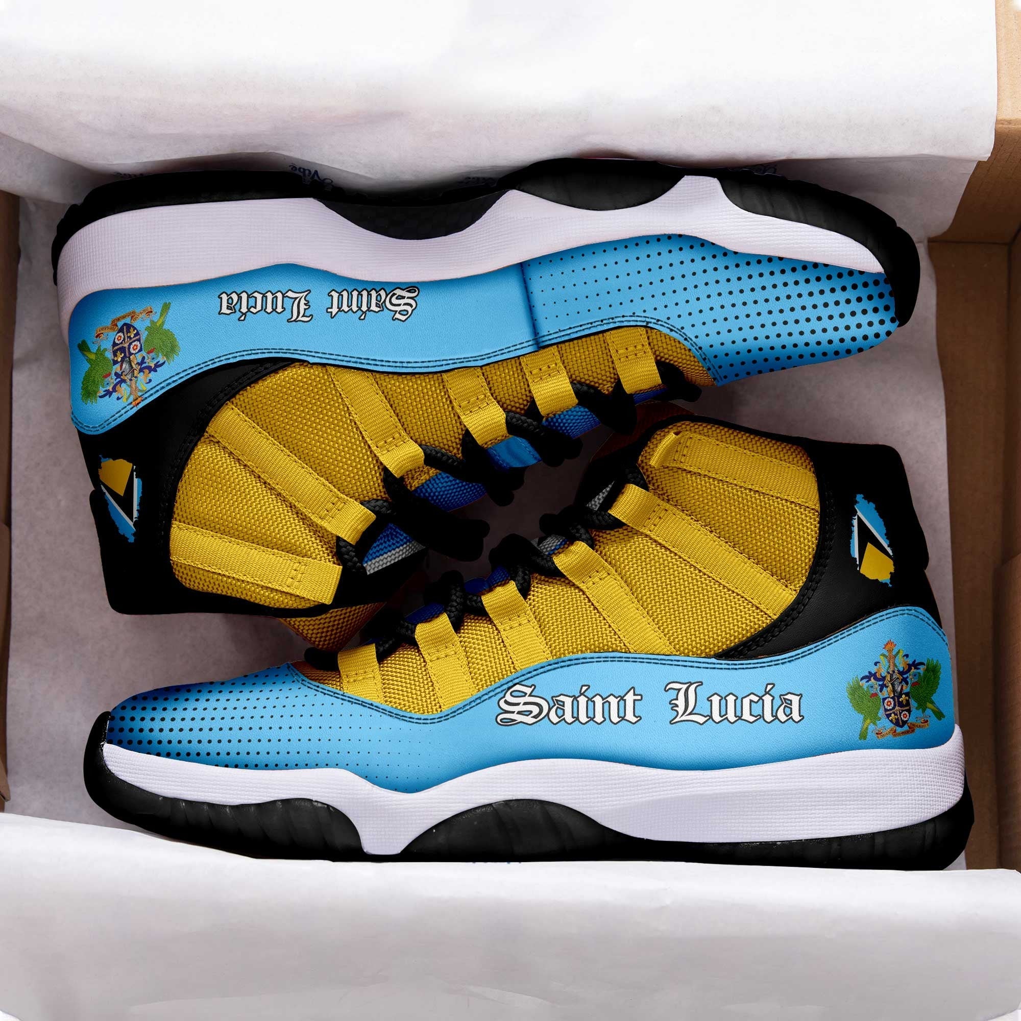 Wonder Print Shop Footwear - Saint Lucia Sneakers RLT6