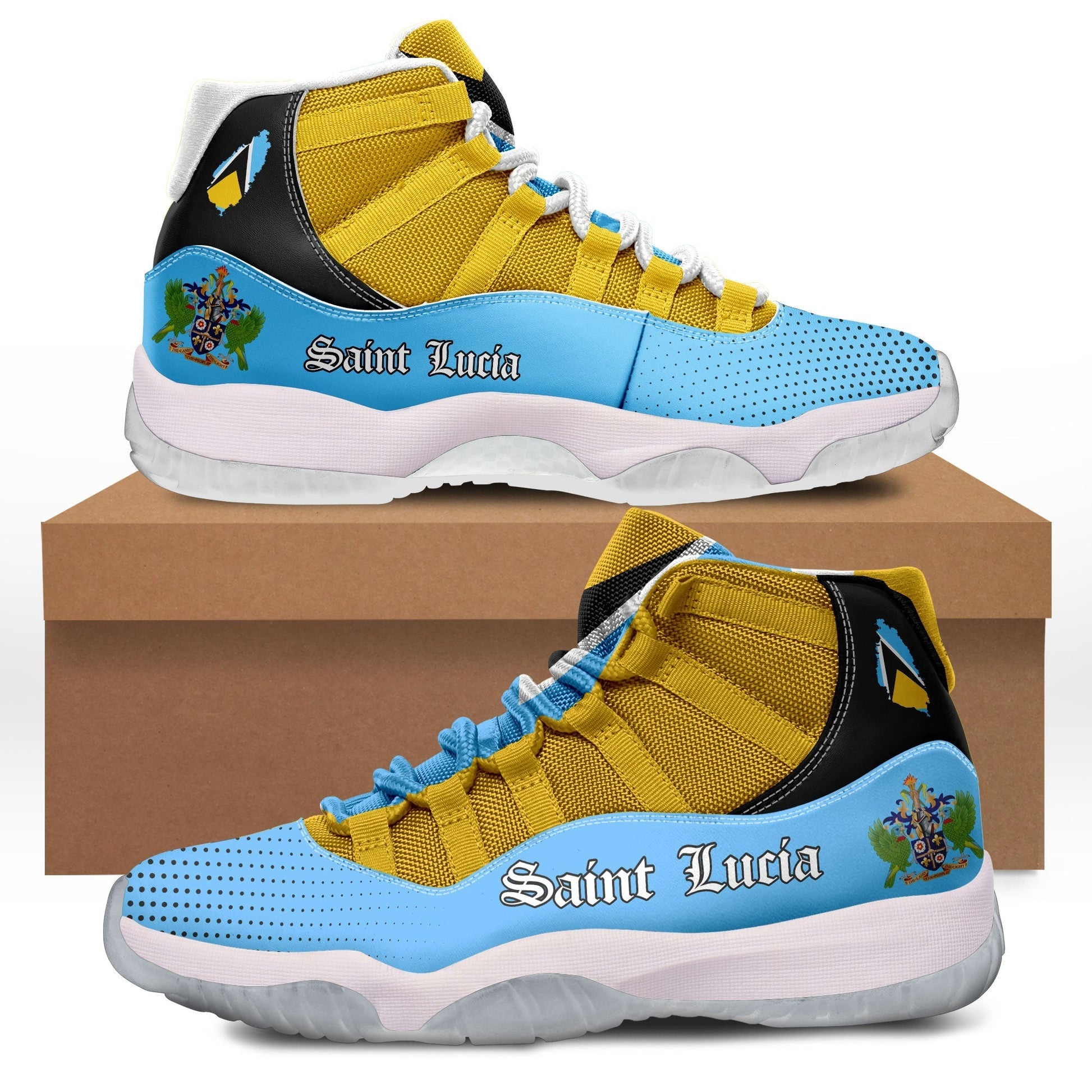Wonder Print Shop Footwear - Saint Lucia Sneakers RLT6