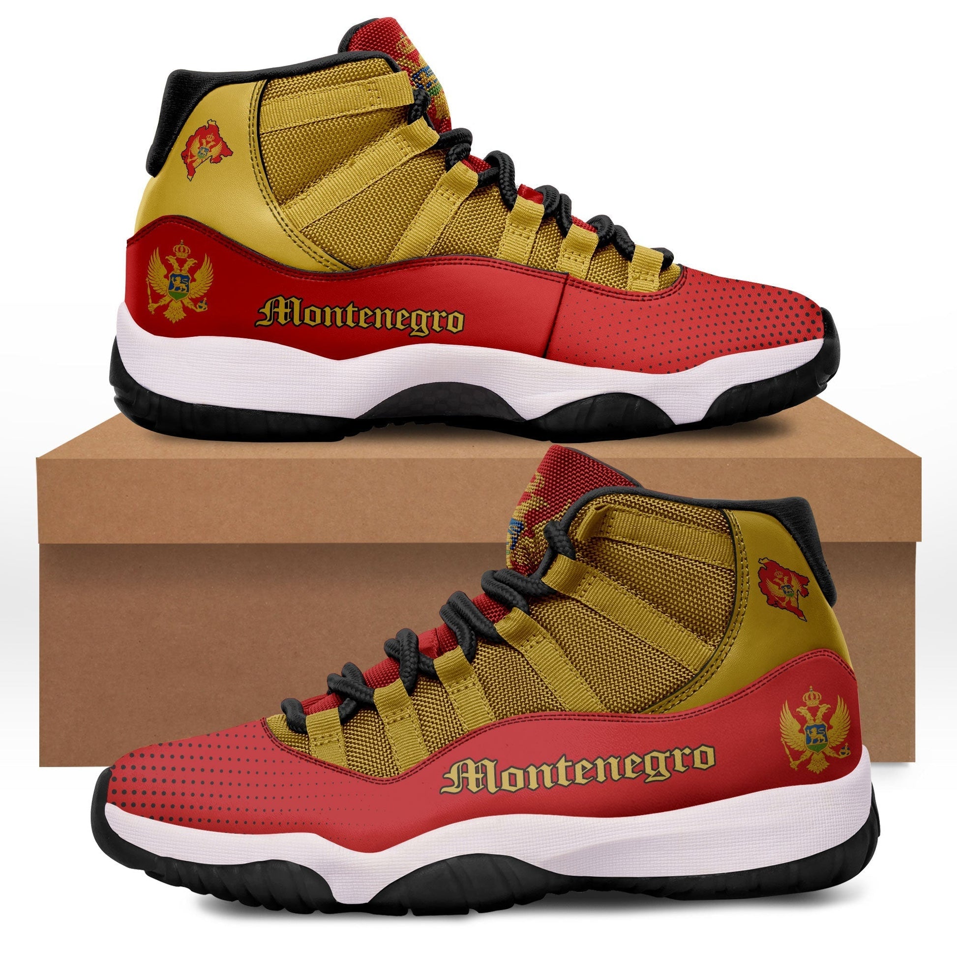 Wonder Print Shop Footwear - Montenegro Sneakers RLT13