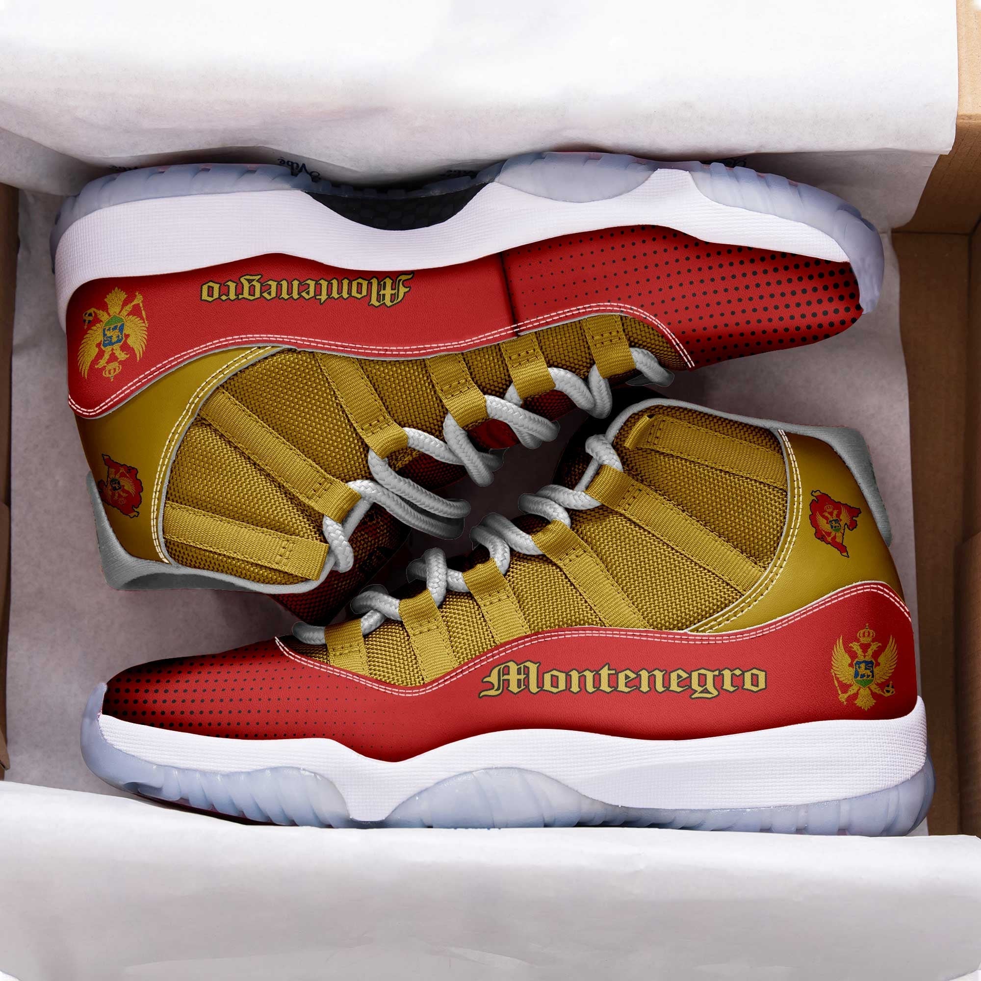 Wonder Print Shop Footwear - Montenegro Sneakers RLT13