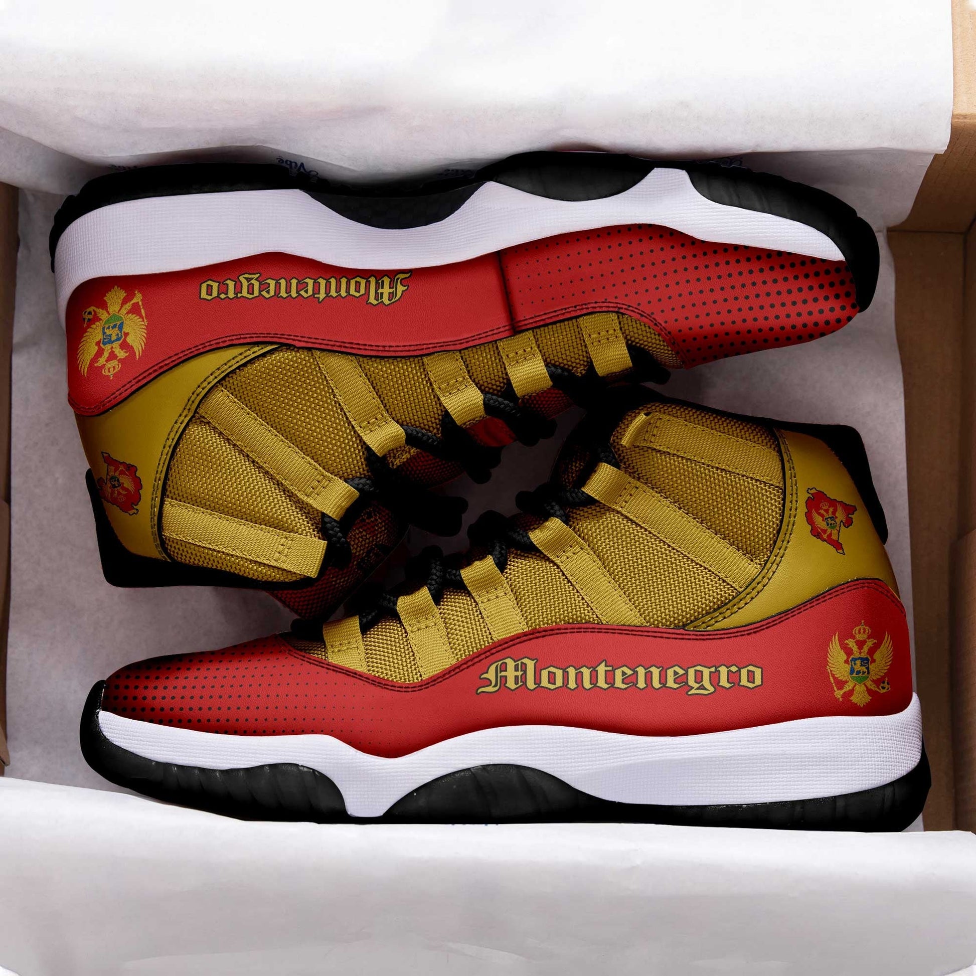 Wonder Print Shop Footwear - Montenegro Sneakers RLT13