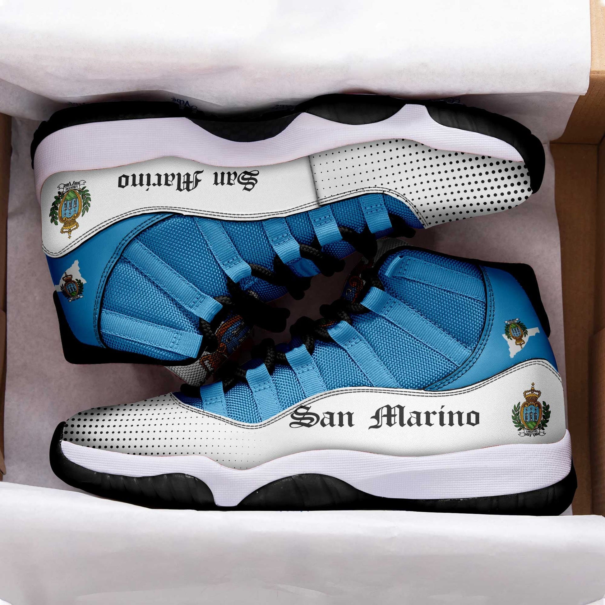 Wonder Print Shop Footwear - San Marino Sneakers RLT6