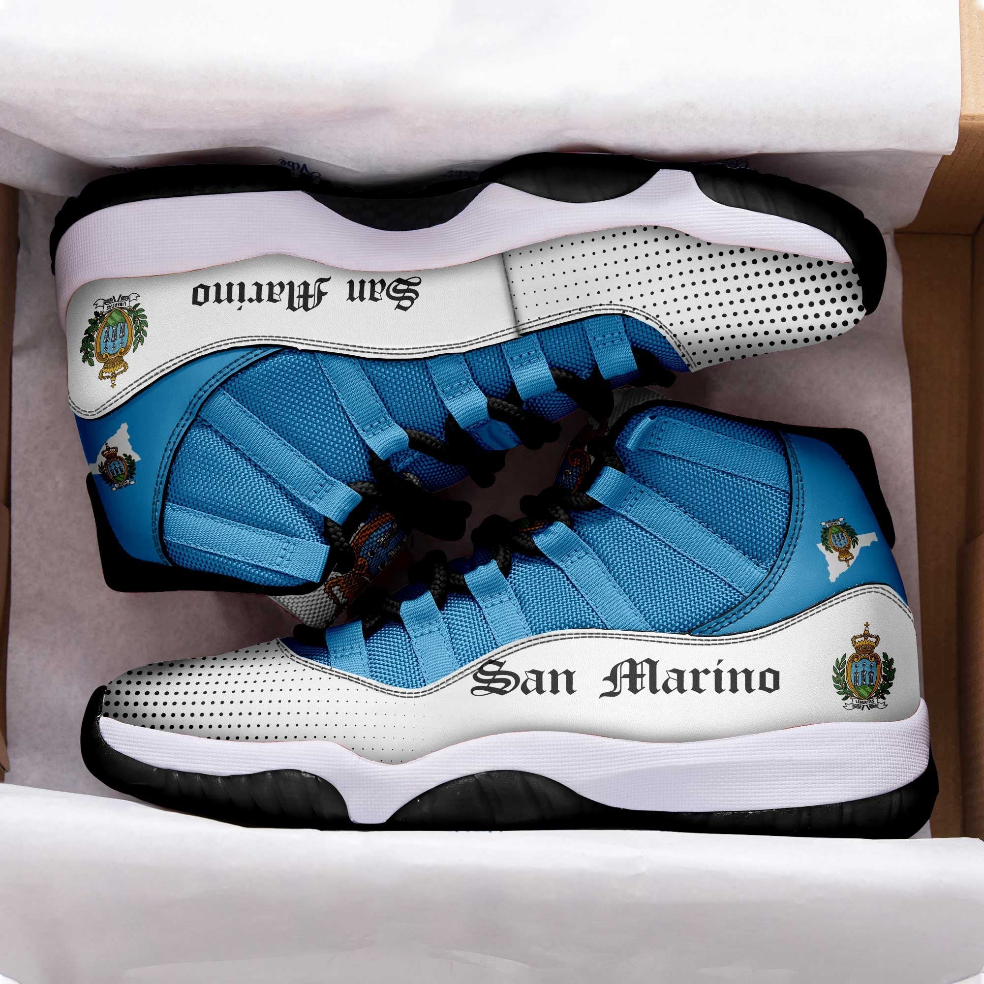 Wonder Print Shop Footwear - San Marino Sneakers RLT6