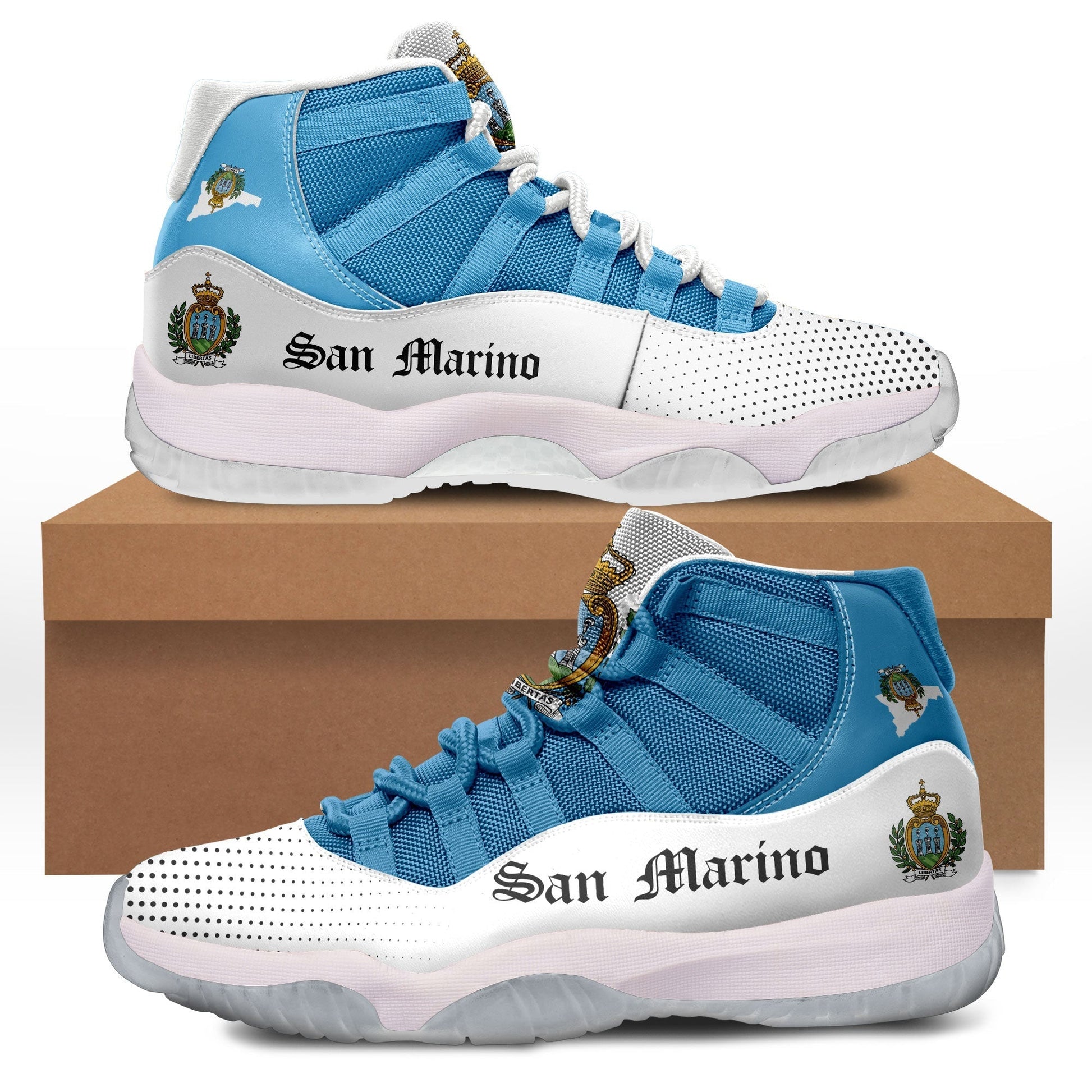 Wonder Print Shop Footwear - San Marino Sneakers RLT6