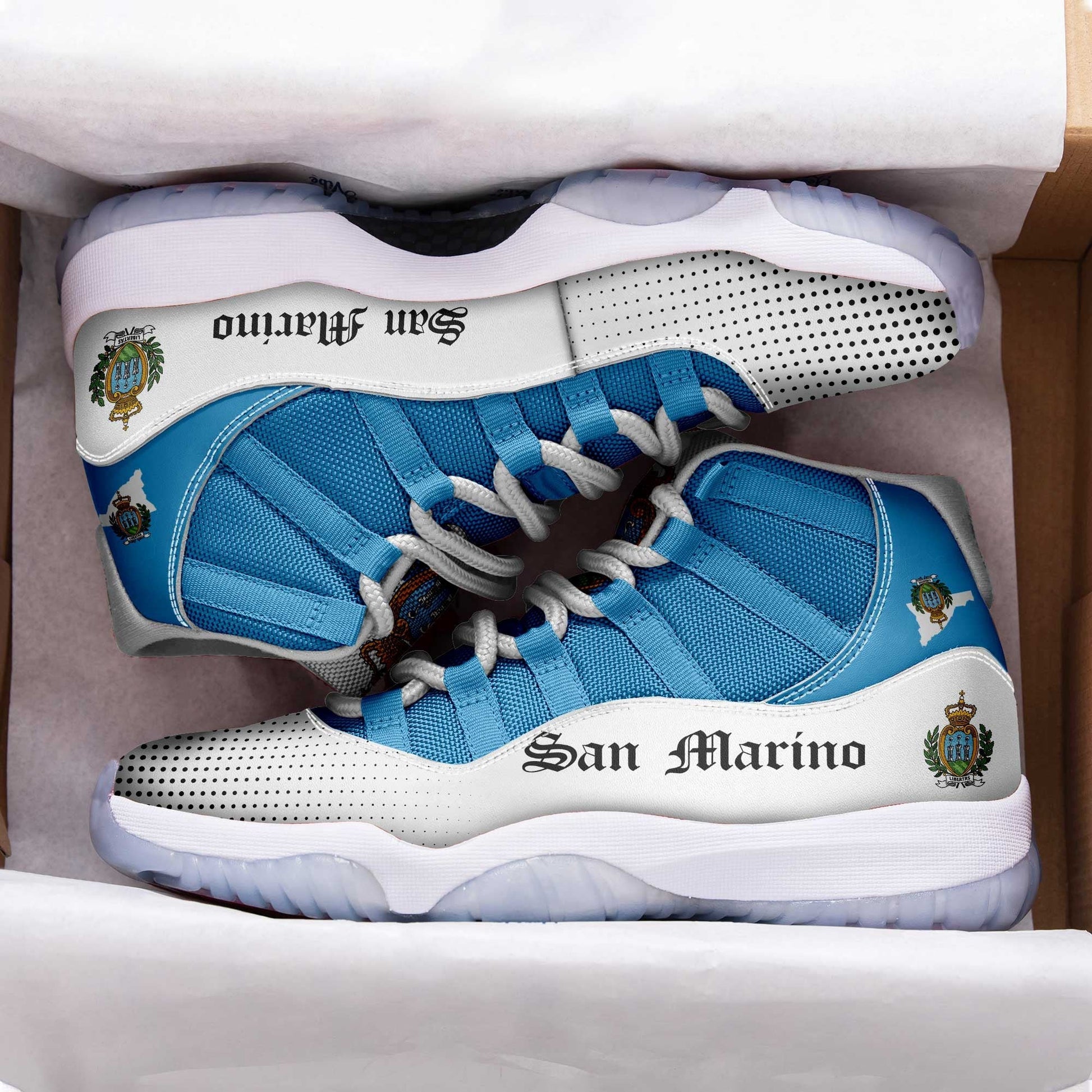 Wonder Print Shop Footwear - San Marino Sneakers RLT6