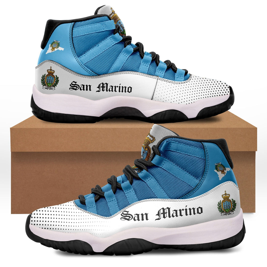 Wonder Print Shop Footwear - San Marino Sneakers RLT6
