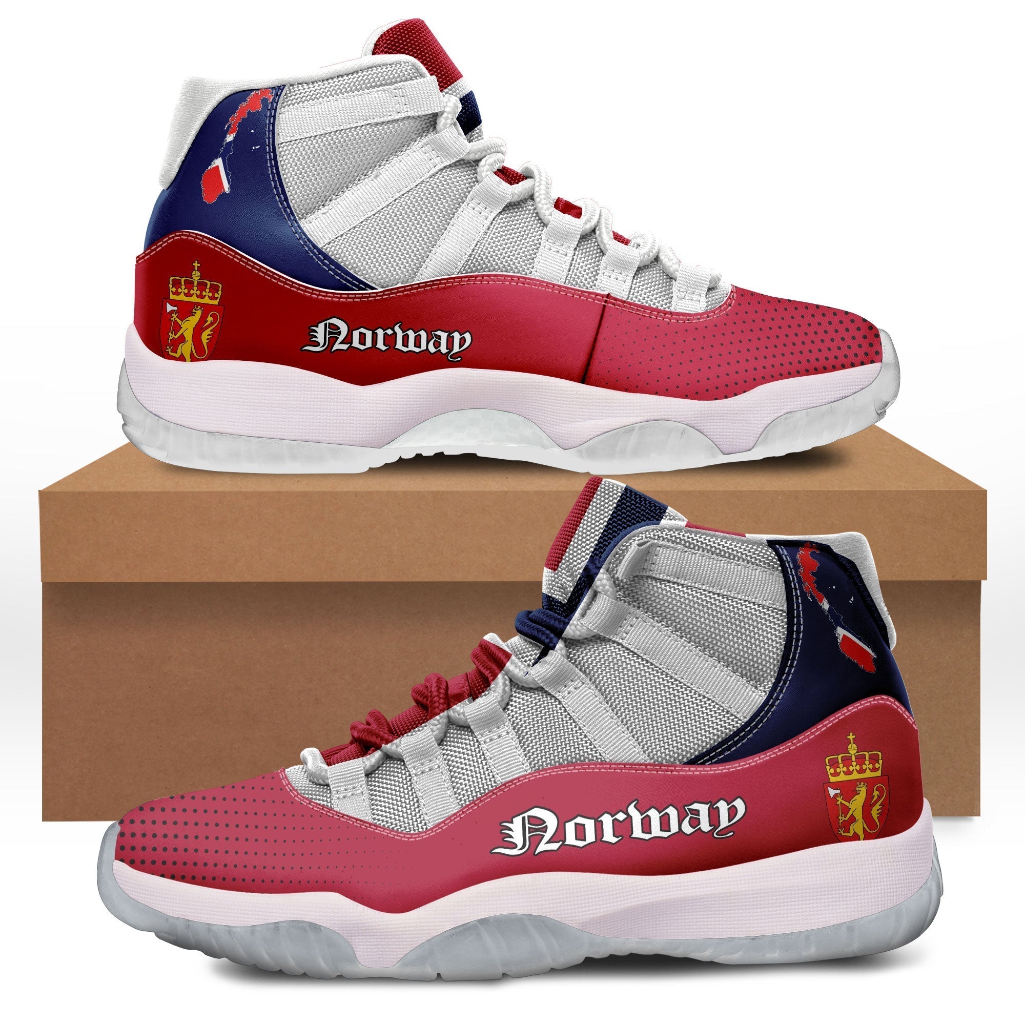 Wonder Print Shop Footwear - Norway Sneakers1 RLT7