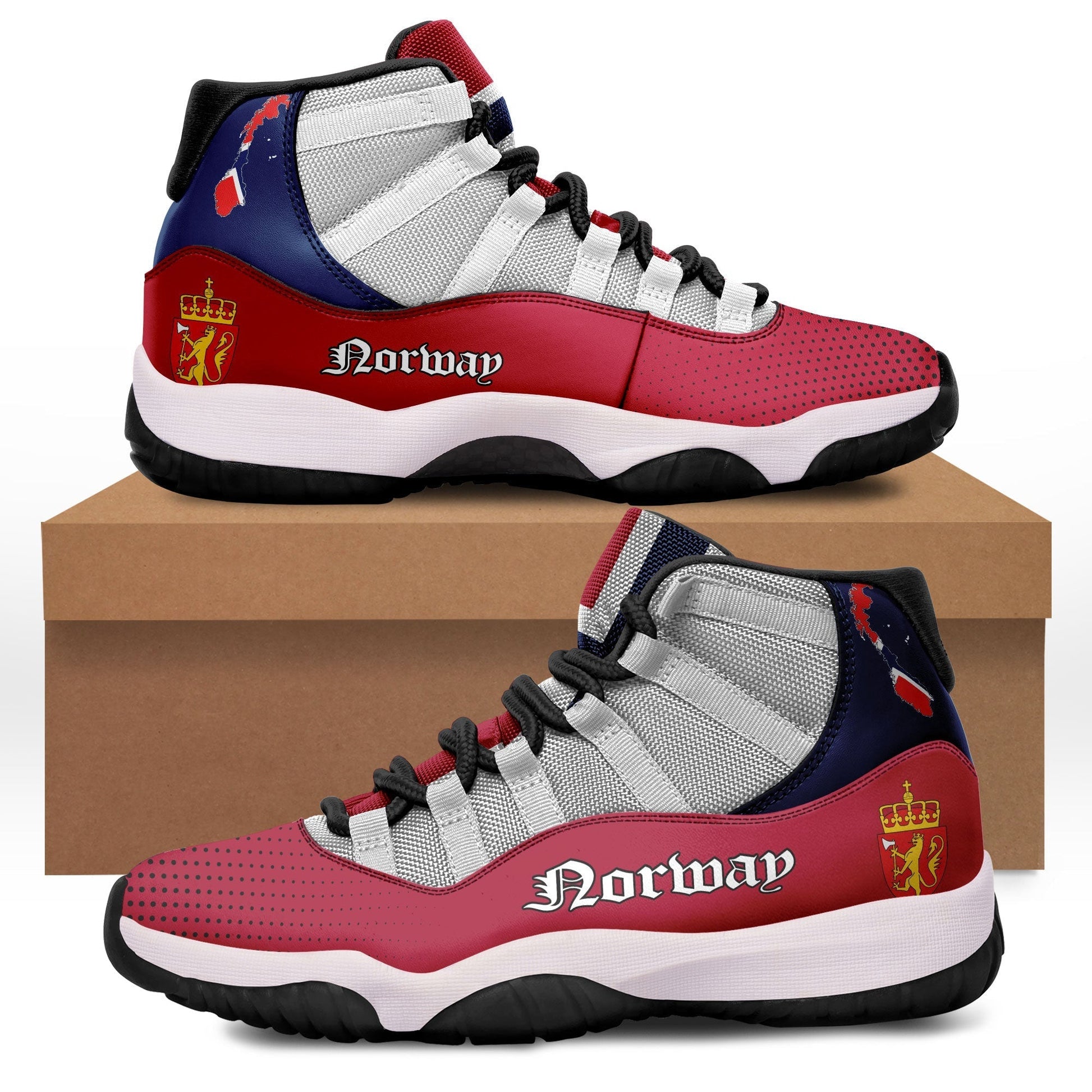 Wonder Print Shop Footwear - Norway Sneakers1 RLT7