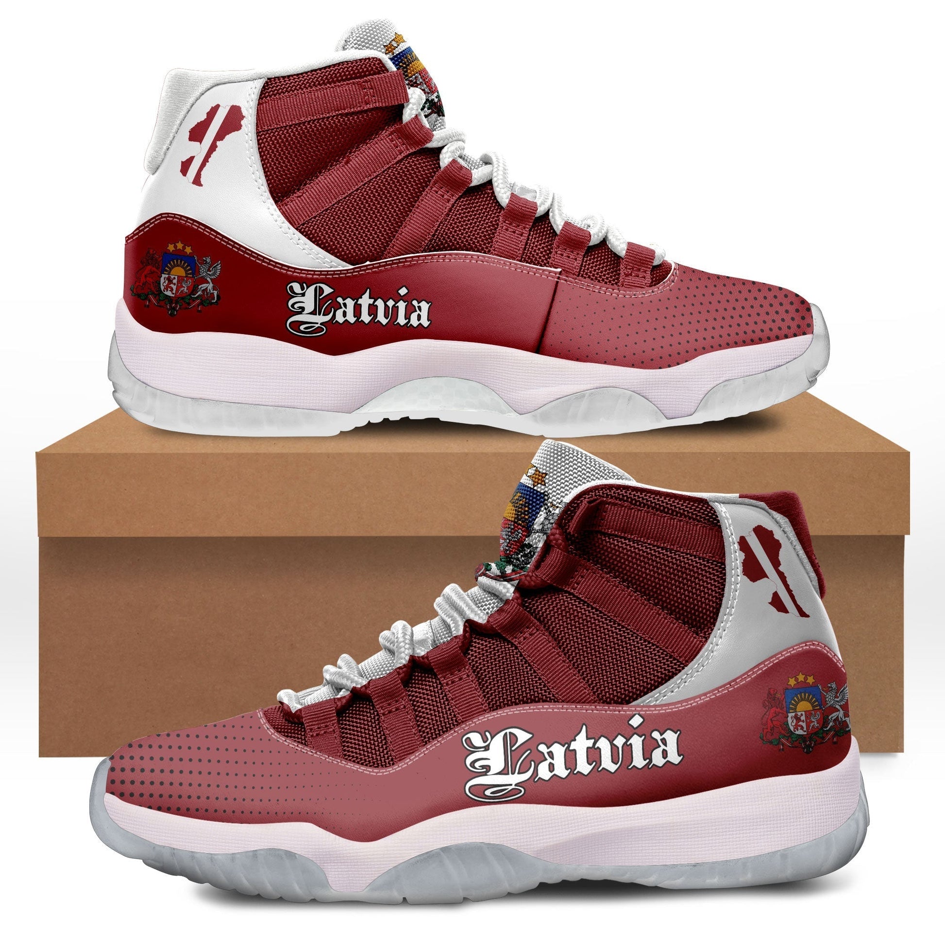 Wonder Print Shop Footwear - Latvia Sneakers RLT6