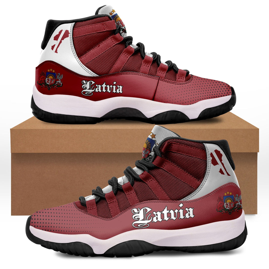 Wonder Print Shop Footwear - Latvia Sneakers RLT6